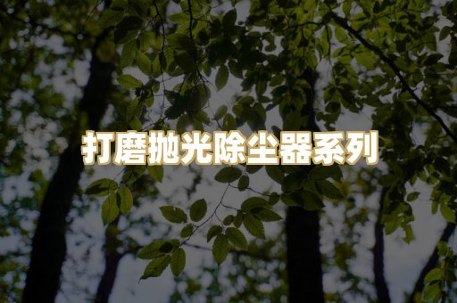 打磨抛光除尘器系列